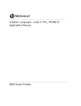 Printronix 6800 User manual