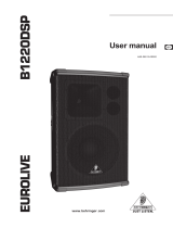 Behringer B1220DSP User manual