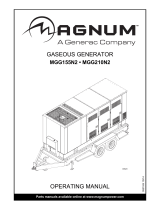 Generac MGG210N2 Operating instructions