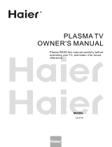 Haier HL26R - 26" LCD TV Owner's manual