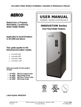 Aerco Innovation 1350 User manual
