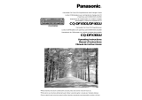 Panasonic CQDFX301U Operating instructions