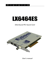 Digigram LX6464ES User manual