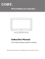 Coby LEDVD1596S1 User manual