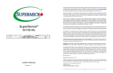 Supermicro superserver 5019S-ML User manual