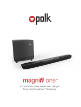 Polk Audio Magnifi One User manual