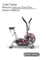 StarTrac 4550 Series - Turbo Trainer Owner's manual