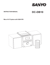 Sanyo DC-DB10 User manual