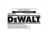 DeWalt DC222K User manual