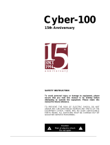 Consonance Cyber100 15th anniversary Owner's manual
