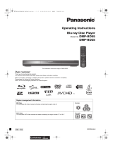 Panasonic DMP-BD35 Owner's manual