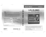 Roland VS-2480DVD User manual