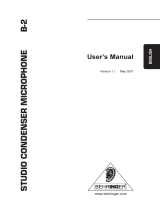 Behringer B-2 User manual