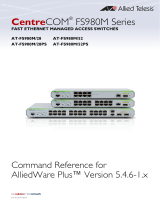 Allied Telesis FS980M/28PS User manual