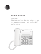 AT&T CL4940 User manual