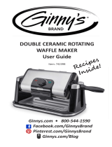 GinnysRotating Double Waffle Maker