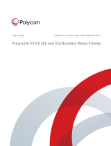 Poly VVX 300/310 User manual