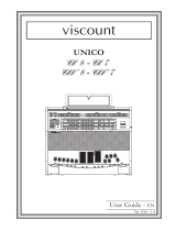 Viscount Unico CLV8 User manual