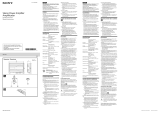 Sony XM-N502 Operating instructions