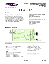 Miranda DDA-1112 Manual To Installation And Operation
