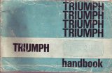 TRIUMPH TR6 Trophy User manual