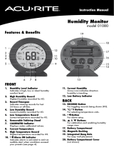 AcuRite Digital Thermometer User manual