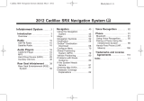 Cadillac 2012 Cadillac SRX Navigation Manual