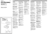 Sony ICF-C25MK2 User manual