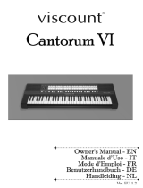 Viscount Cadet 21 Owner's manual