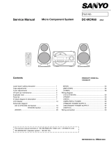 Sanyo DC-MCR60 User manual