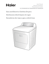 Haier HLTD500ACW User manual