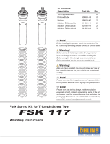 Ohlins FSK117 Mounting Instruction