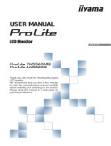 iiyama ProLite TH5565MIS-B1AG User manual