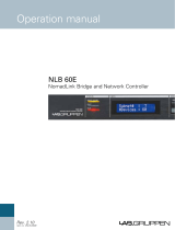 LAB Gruppen NLB 60E Owner's manual
