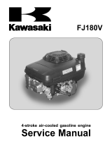 Kawasaki 21in Heavy-Duty Rear Bagger Lawn Mower User manual
