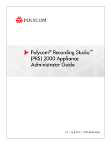 Polycom PRS 2000 User manual