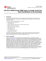 Texas Instruments AN-2213 LM5045 Based 240W Power Converter Using Full-Wave (Rev. A) Application notes