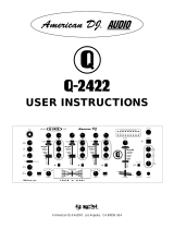 American DJ Q-2422 User manual