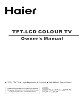 Haier L20L6A Owner's manual