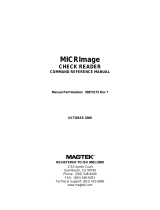 Magtek MICRImage Owner's manual