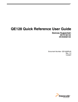 Freescale Semiconductor QE128 Quick Reference User Manual
