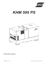 ESAB KHM 595 PS User manual