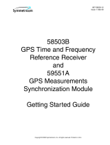 Symmetricom 59551A Getting Started Manual