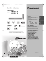 Panasonic DMREX81S Operating instructions