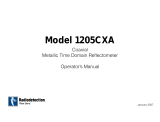 Radiodetection 1205CXA User manual
