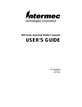 Intermec 600 Series 600 User manual