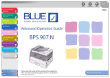 Blue BPS 907 N Advanced Operation Manual