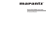 Marantz SR7001 User manual