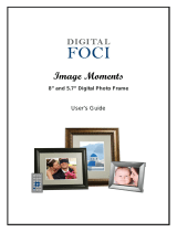 Digital Foci Image Moments IMT-083 User manual