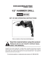 Harbor Freight Tools 68169 User manual